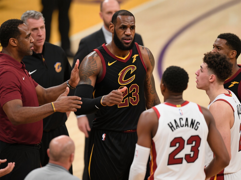 詹姆斯:更衣室里的季后赛智慧是我们宝贵的财富 此外,经验丰富的球员还能在场上起到稳定军