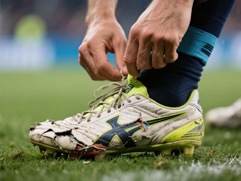 值得一提的是，现代足球鞋科技日新月异，但