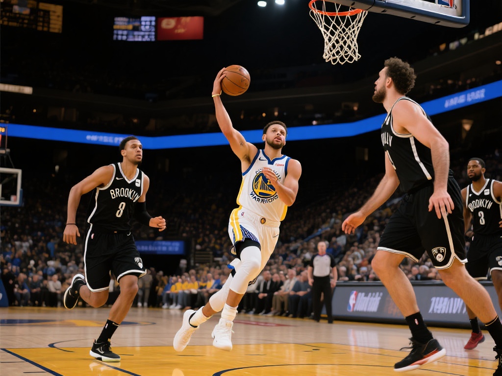 让我们回顾一场经典比赛，勇士队对阵一支防