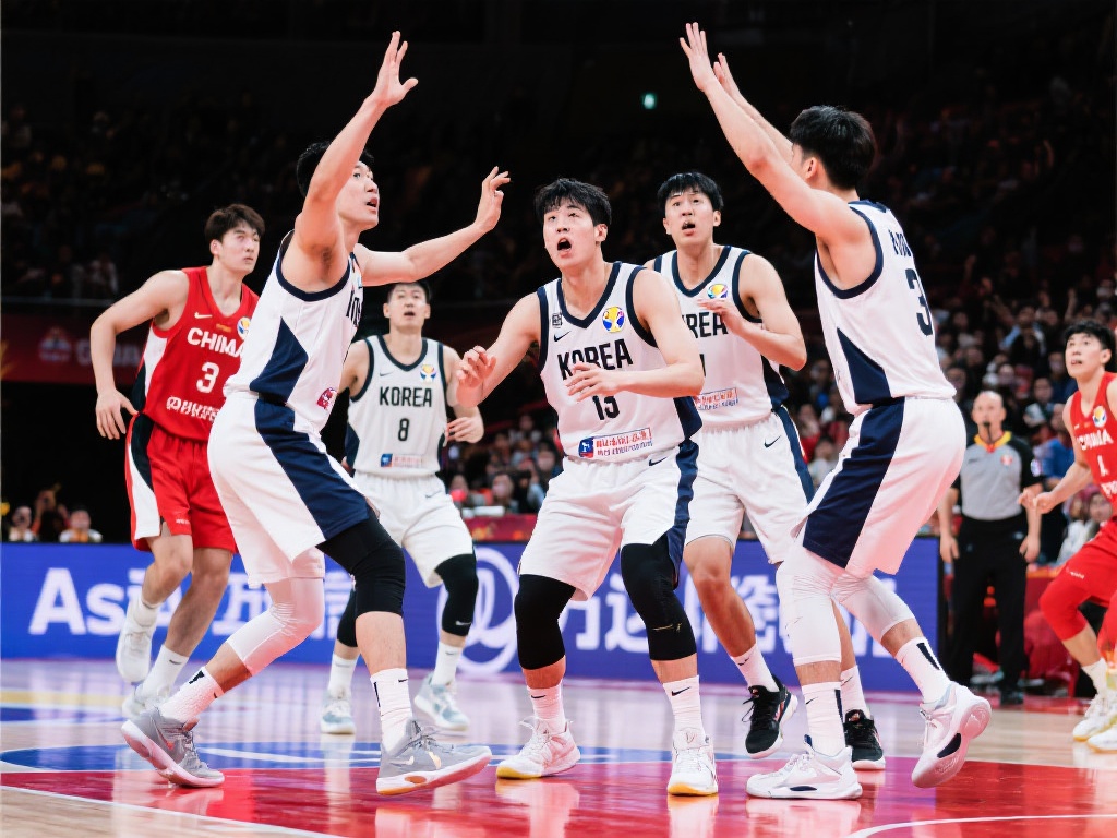 韩国力克中国台北 以小组第一身份挺进八强 在最近的亚洲篮球锦标赛中,一场备受瞩目的