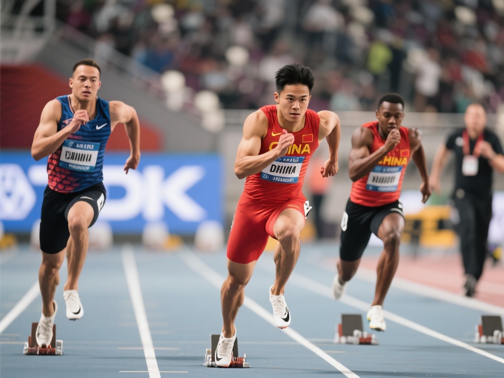 通过这场百米飞人大战，我们不难看出中国短