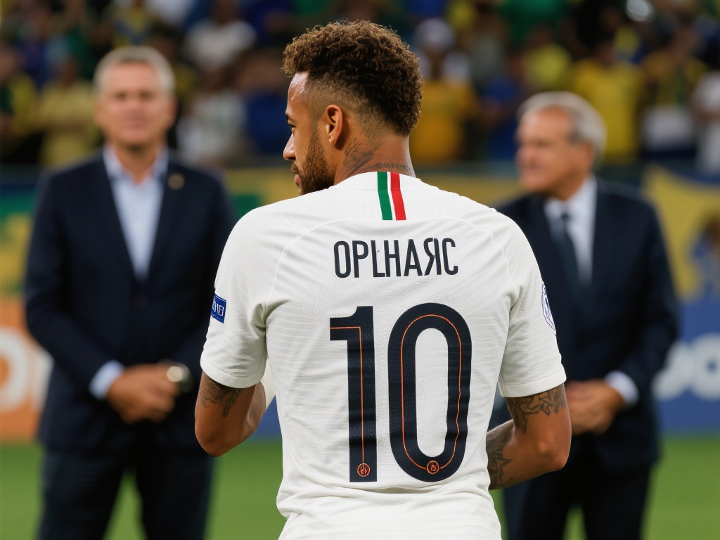 桑托斯确认内马尔担任队长并穿10号球衣不